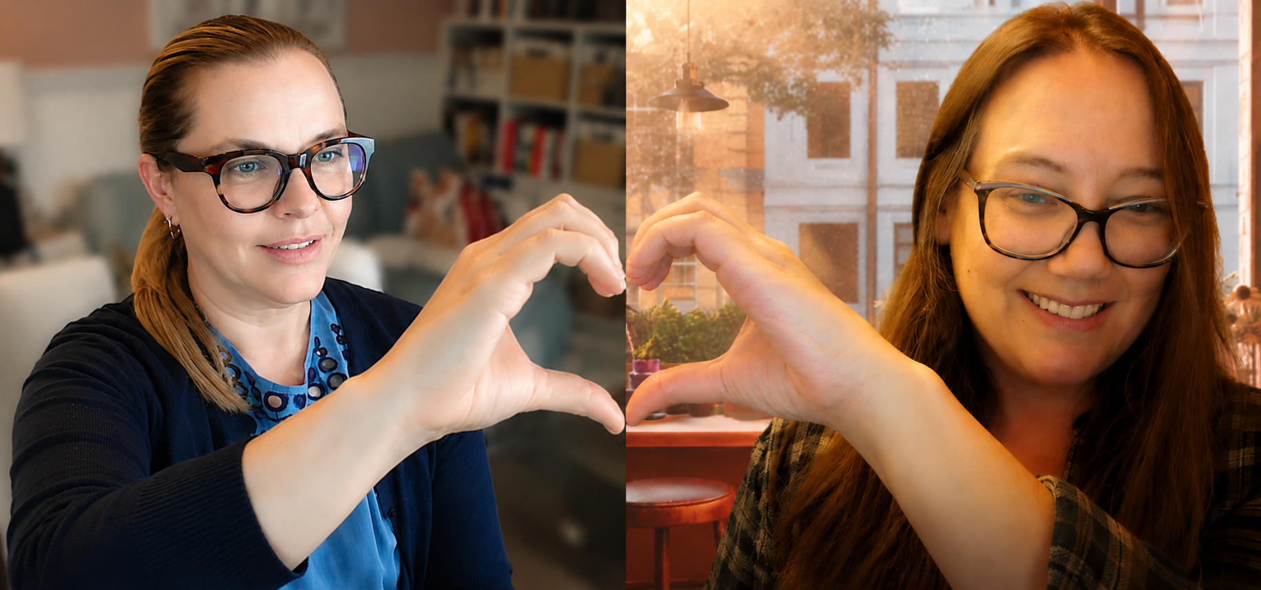 Katie and Jess, founders of Club Joy